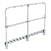 Geländer starr für Plattform 1260 mm