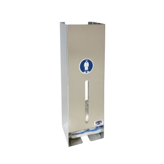 Distributeur inox pour kits visiteur-Lire la description