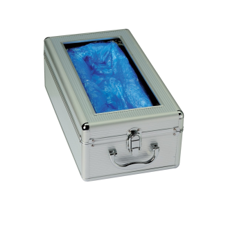 Distributeur automatique aluminium pour sur-chaussures-Lire la description