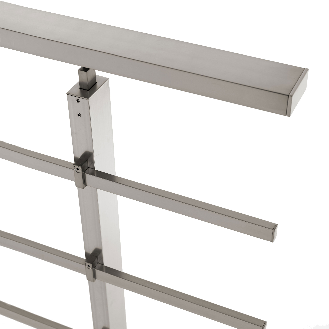Aluminium-Geländer zur Bodenmontage-Beschreibung lesen