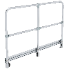 Geländer starr für Plattform 3060/3070 mm