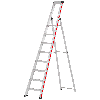 Stufenstehleiter mit Plattform 8 Stufen