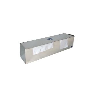 Distributeur inox pour tabliers en rouleau-Lire la description