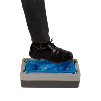 Distributeur automatique ABS pour sur-chaussures-Lire la description
