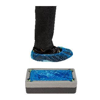 Distributeur automatique ABS pour sur-chaussures-Lire la description