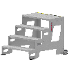 Grundmodul Industrietritt 4 Stufen