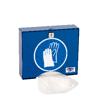 Distributeur acier pour gants PE-Lire la description