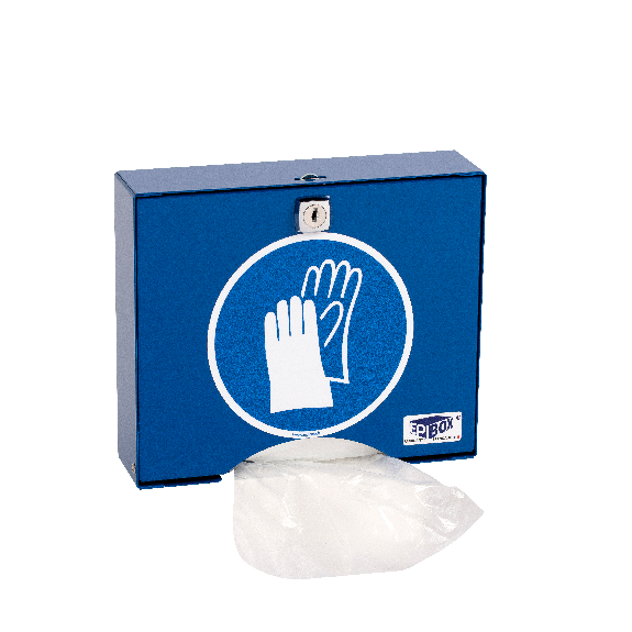 Distributeur acier pour gants PE-Lire la description