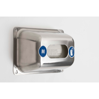 Distributeur inox de gants jetables-Lire la description