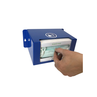 Distributeur acier pour masques type I-II-IIR-Lire la description