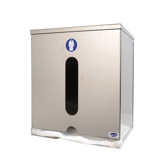 Distributeur inox pour blouses et combinaisons - M-Lire la description