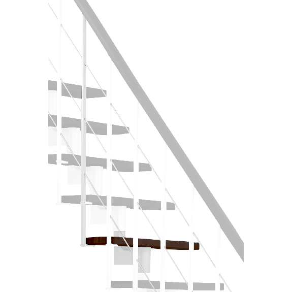 Höhenerweiterung für Treppen in Walnuss Weiß-Beschreibung lesen