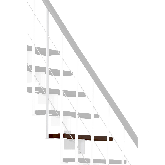 Höhenerweiterung für Treppen in Walnuss Weiß-Beschreibung lesen