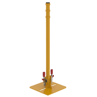 Sicherheitsgeländer teleskopierbar im Baukastensystem 1200-1800 mm-Beschreibung lesen