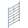 Aufsteckrahmen für Gerüstbreiten 1,00x1,35 m