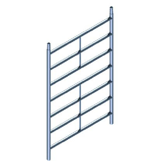 Aufsteckrahmen für Gerüstbreiten 1,00x1,35 m-Beschreibung lesen