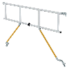 Sicherheitsgeländer für Rollgerüste 2,45 m