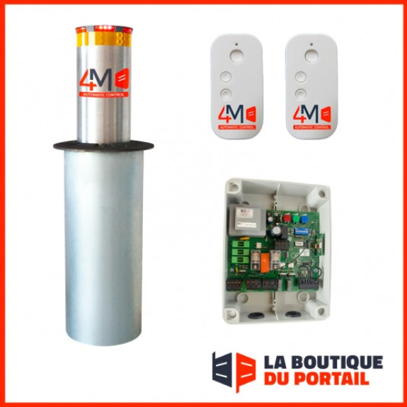 Borne Escamotable Rétractable Automatique 4M-Lire la description