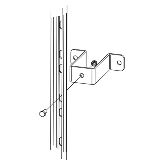 Wandhalterung aus Edelstahl mit 150 mm Wandabstand-Beschreibung lesen