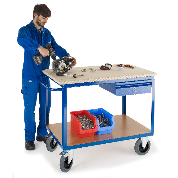 Werkstattwagen mit Schublade 1150x700mm-Beschreibung lesen