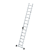 Leiter mit Traverse und Ergo-Pad 14 Stufen