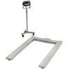 Bodenwaage in U-Form mit Display