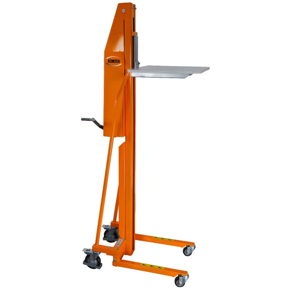 Materialheber mit Winde-Beschreibung lesen
