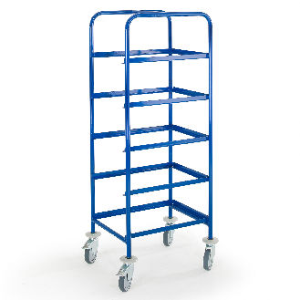 Kommissionierwagen mit 5 Ladeflächen 610x410mm-Beschreibung lesen