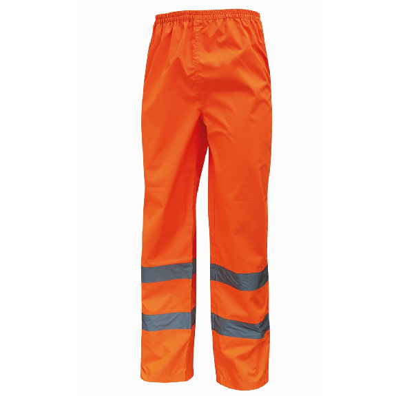 U-Power - Ensemble de pluie haut et bas orange haute visibilité COVER-Lire la description