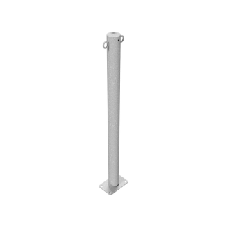 Absperrpfosten aus verzinktem Stahl Ø42x2,5mm-Beschreibung lesen
