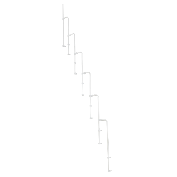 Geländer für Mittelholmtreppe-Beschreibung lesen