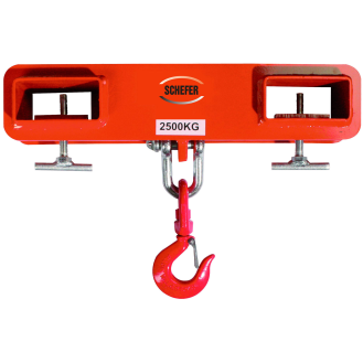 Kranhaken für Gabelstapler Tragkraft 2500 kg-Beschreibung lesen