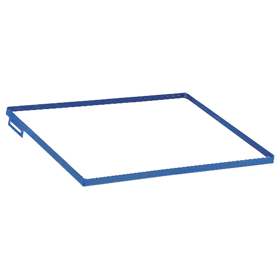 Chariot à roulettes en acier angulaire ouvert 820x620mm-Beschreibung lesen