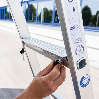 Stufenmodul für Sprossenleiter 493 mm-Beschreibung lesen