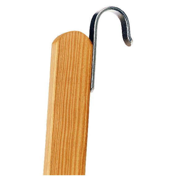 Einhängehaken für Holzleitern, Rohr 60 mm, 2 Stück-Beschreibung lesen