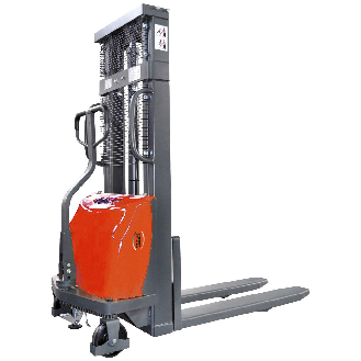 Elektrischer Gabelstapler 1500 kg, max. Höhe 1600 mm-Beschreibung lesen