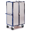 Aluminiumschrankwagen mit 4 Etagenböden und Zylinderschloss