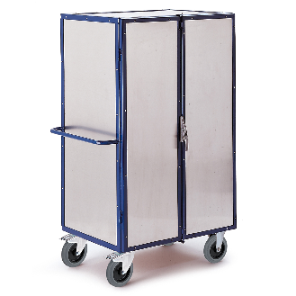 Aluminiumschrankwagen mit 4 Etagenböden und Zylinderschloss-Beschreibung lesen