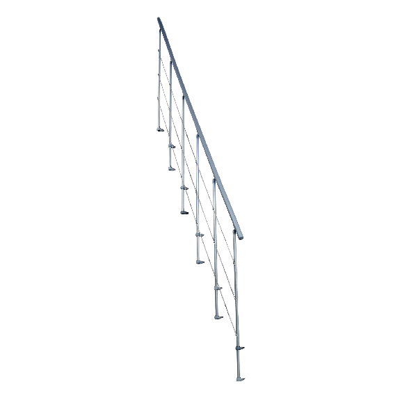 Zusätzliche Geländer für Mittelholmtreppe-Beschreibung lesen