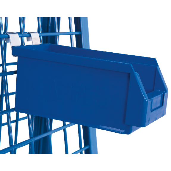 Materialkiste blau 140x290x130mm für Werkstückwagen-Beschreibung lesen