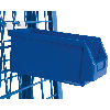 Materialkiste blau 140x290x130mm für Werkstückwagen