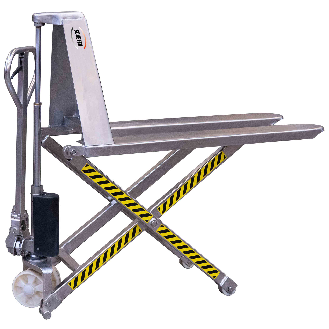 Scherenhubwagen aus Edelstahl 1000 kg-Beschreibung lesen