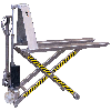 Scherenhubwagen aus Edelstahl 1000 kg