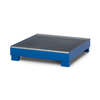 Auffangwanne aus Stahl für 4x 200 Liter Fass-Beschreibung lesen