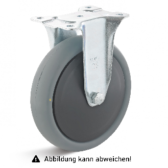 Bockrolle TPE-ESD Ø160x40mm 180kg-Beschreibung lesen