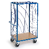 Regalwagen mit Schiebegriff und Grundboden 980x700mm