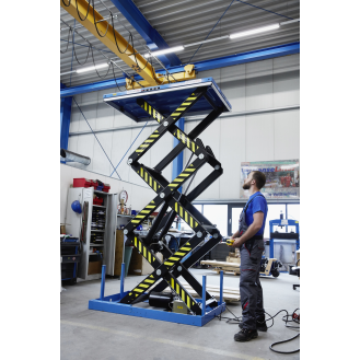Hubtisch 380V, Hubhöhe 3000 mm, Tragkraft 1000 kg-Beschreibung lesen