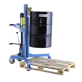 Fasslifter für 208l DIN Fässer, Tragkraft 350 kg-Beschreibung lesen