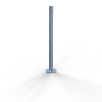 Absperrpfosten aus verzinktem Stahl Ø42x2,5mm-Beschreibung lesen