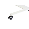 Mobiler Schreibtisch mit anpassbarer Ergonomie